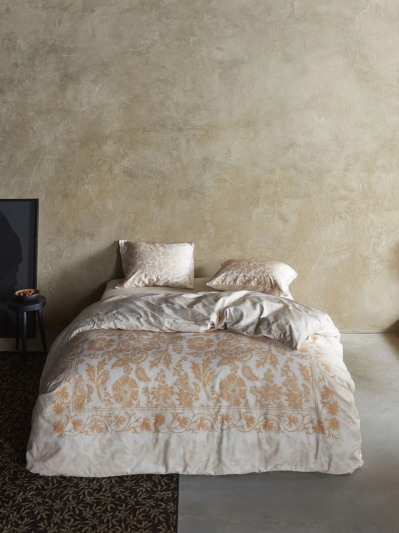 ESSENZA | Satin Bettwäsche MAERE 70x90cm/140x200cm Faded White | 